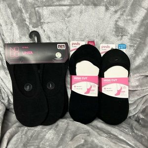 Womens peds/no boundaries shoe liners